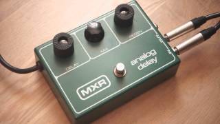 Video thumbnail for MXR Analog Delay by Alex T