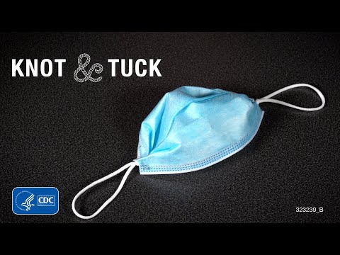 How to Knot and Tuck Your Mask to Improve Fit thumnail