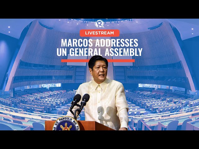 FULL TEXT: President Marcos’ speech at the 77th UN General Assembly