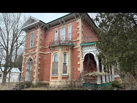 I found a Beautiful ABANDONED 1850s Victorian mansion **you won’t believe what’s inside!** 