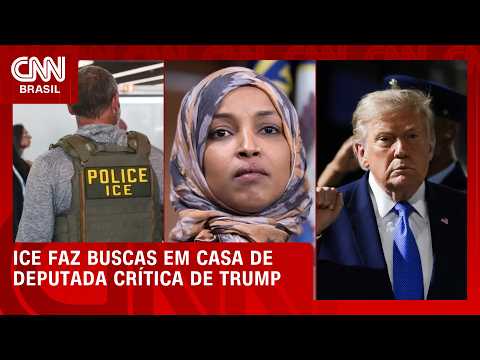 ICE faz buscas em casa de deputada de origem somali e crítica de Trump | CNN 360º