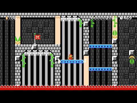 ★Platform: Piranha Plant Castle★ by #Platform 🍄Super Mario Maker 2 ✹Switch✹ #brc
