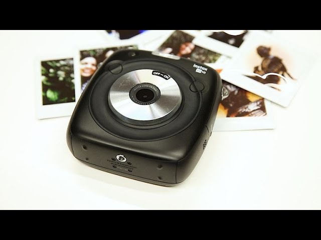 Vídeo relacionado con Fujifilm instax Square Black, película instantanea, 10 fotos