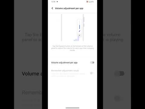 How to enable volume adjustment per app in vivo t3 5g #shorts