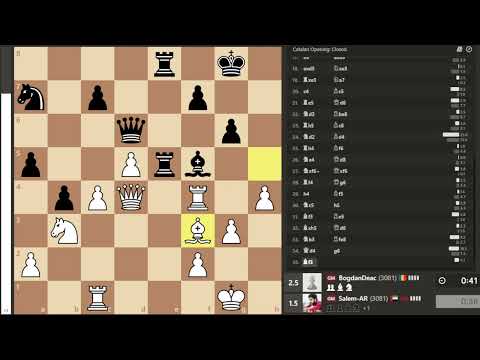 GM Salem AR Saleh VS GM Bogdan Daniel Deac Blitz 06/04/2024