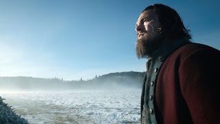 Canadian plays opposite Leonardo DiCaprio in 'The Revenant' video