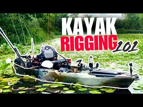FISHING KAYAK SETUP! - Detailed Walk Through - Kayak Mods