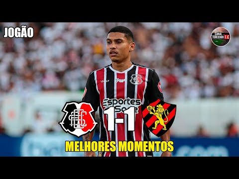 Santa Cruz 1 x 1 Sport - Melhores Momentos - COMPLETO - Pernambucano 2024