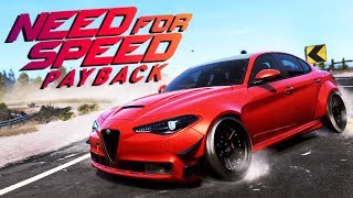 Need for Speed Payback UPDATE PL - 1200 KONNA ALFA GIULIA POD DRIFT!