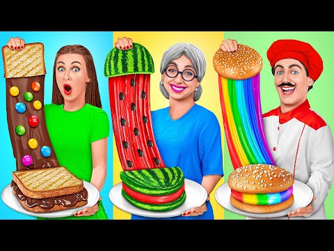 Sfida Di Cucina — Io vs Nonna | Gustose Ricette di Cucina TeenDO Challenge