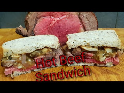 The Ultimate Hot Beef Sandwich | Prime Rib | Rib of...