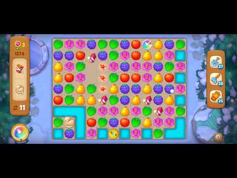 Gardenscapes level 1278 HD