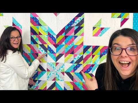 Trunk Show: ALMOST ALONE STAR - a Strip Pattern by Cozy Quilt Designs + Tribute to Daniela Stout