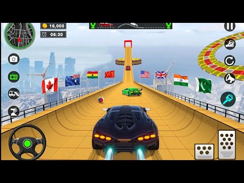 Superhero GT Car Racing 3D | Mega Ramp Stunts & Impossible Tracks | Android Gameplay