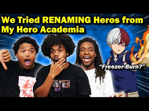 We Ranamed Heros From My Hero Academia | Tha Storm Pod 268