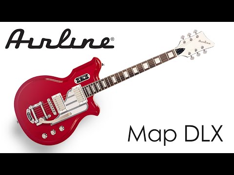 Airline Guitars MAP DLX Red image 11