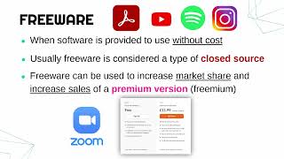 Shareware, Freeware, and Embedded Software