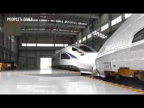 World's #highest-speed train collision test!