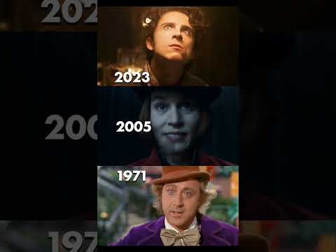 Willy Wonka Comparison | Wonka 2023 vs Willy Wonka and the Chocolate Factory 1971/2005🤫