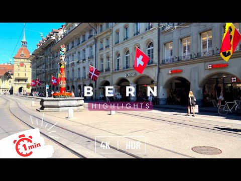 ⎋  【4K ✧ Bern 】  ␥🇨🇭 Marvelous city walk  ␥ highlights ✨