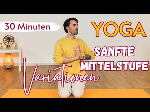 Yoga: sanfte Mittelstufe Variationen | 30 Min Yoga Vidya Grundreihe mit Patrik