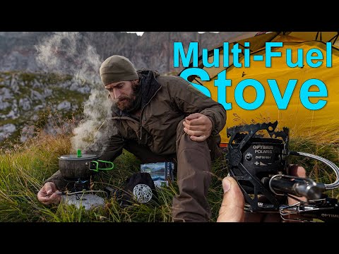 Multi Fuel Stove - Optimus Polaris Optifuel Tactical - Backpacking, Camping and Prepping