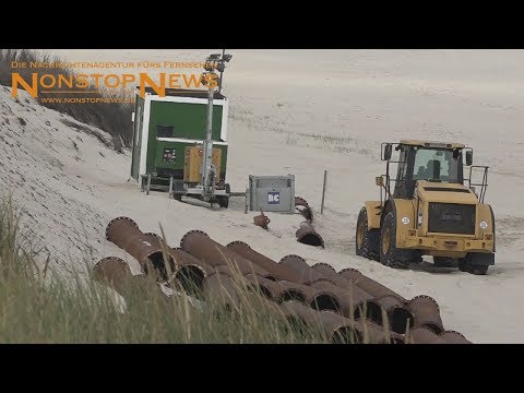 600.000 Kubikmeter Sand für Langeoog - 18.07.2017 - log