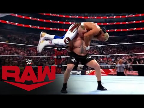 Relive Brock Lesnar’s ruthless attack on Cody Rhodes: Raw, April 10, 2023