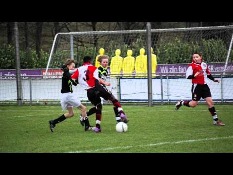 diashow  Feyenoord D1 -  Spijkenisse D1 competitie wedstrijd
