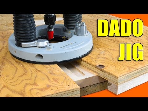 A Simple Router Jig for Making Dados / Easy Dado Joints