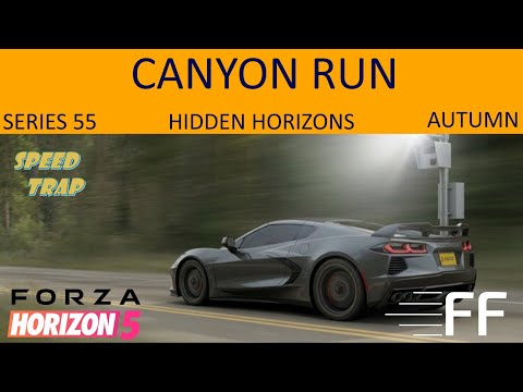 Canyon Run Speed Trap EASY! 162 MPH / 260.7 KPH + Best Car & Tune Code | FH5 Autumn – Series 55