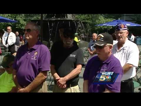 Cincinnati Purple Heart ceremony draws attention to Trump's controversial comments