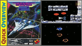 [6 ~ MSX] Bonus Stages & Penguin Penta! | Gradius 2 (Enhanced) グラディウス2 ᴴᴰ