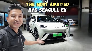 Most awaited EV: BYD Seagull aka Atto 1 EV Walkaround Review from China | Now Available in Nepal