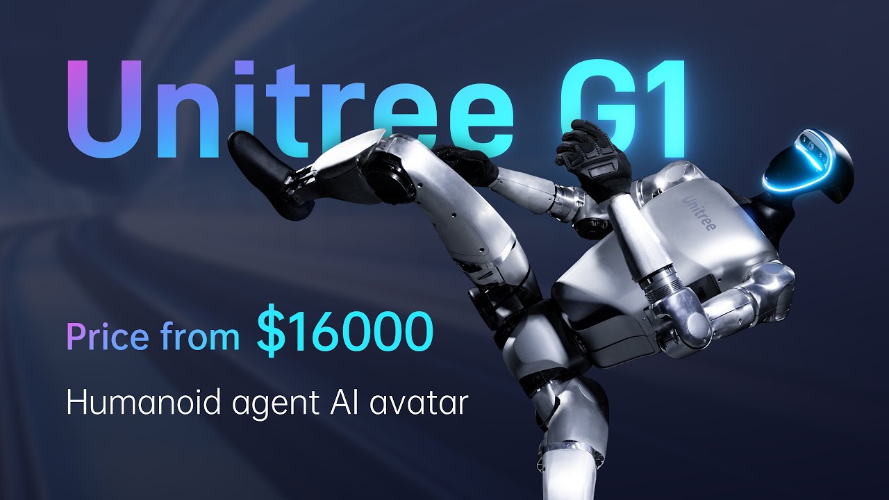 Unitree G1 – הרובוט האנושי שזז, לומד וחושב כמו אדם. thumbnail