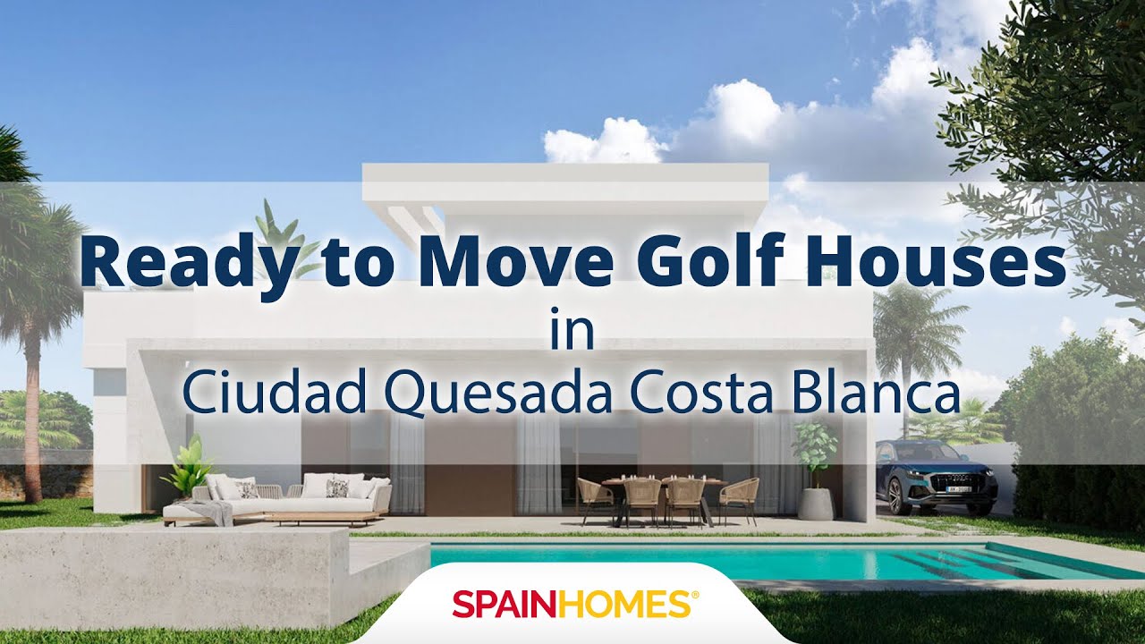 Ciudad Quesada Costa Blanca'da Taşınmaya Hazır Havuzlu Evler