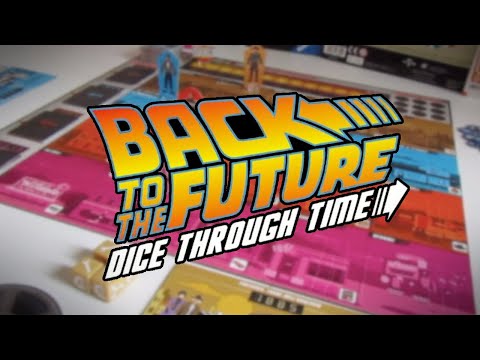 The BACK TO THE FUTURE Board Game | Back To The Future: Dice Through Time