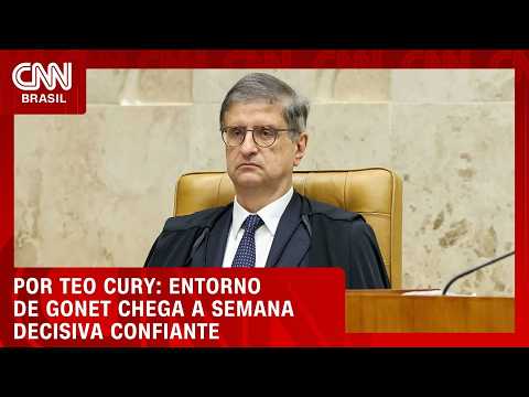 Entorno de Gonet chega a semana decisiva confiante | CNN NOVO DIA