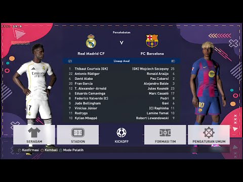 PREDIKSI EL CLASICO NANTI MALAM PES 2017 PATCH 25-26 NEXGEN GAMEPLAY WINLATOR