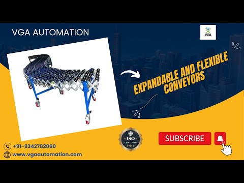 Expandable and flexible conveyors VGA Automation