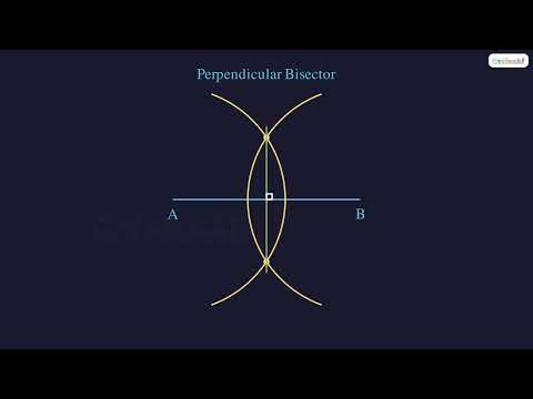 Constructions: Perpendicular Bisectors and Angle Bisectors