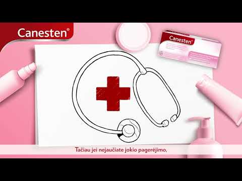 YouTube video player for Canesten 500mg makšt. caps. N1