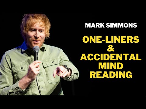 One-liners + Accidental Mind Reading - Mark Simmons - Stand up Comedy
