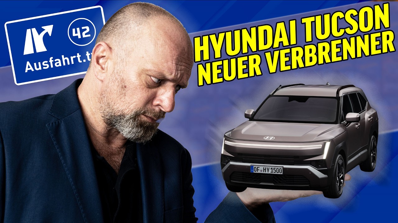 Ein ganz neuer Verbrenner! Hyundai Tucson gibt sich kantig! | Weltpremiere | Ausfahrt.tv Show s01e43