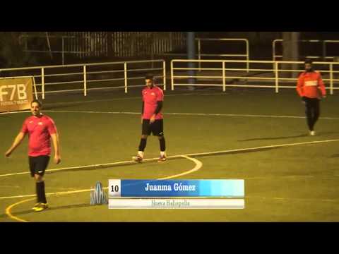 Fútbol 7 Bravo.  Primera Jornada 9.  Nueva Heliópolis 2 - 4 Siberet