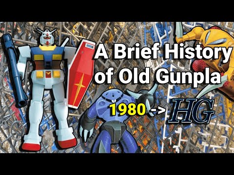 Gunpla History: The First Gunpla, Before the High Grade