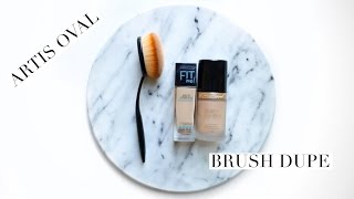 Artis Oval Brush Dupe Review