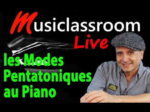 Les modes pentatoniques majeurs et mineurs dans l'improvisation (Live Piano Gratuit)