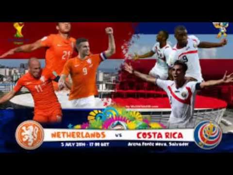 World Cup 2014: Netherlands v Costa Rica - full penalty shootout