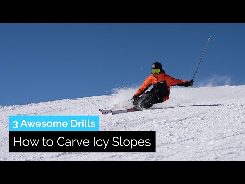Learn How to Carve Icy Slopes on Skis  | Drill Bits thumbnail